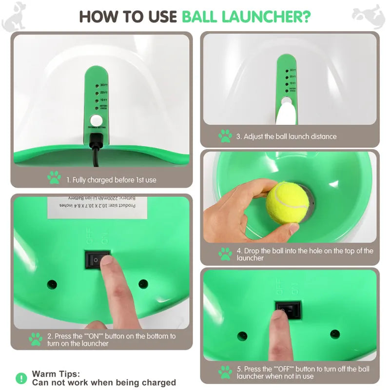 Jirah Automatic Dog Ball Launcher™