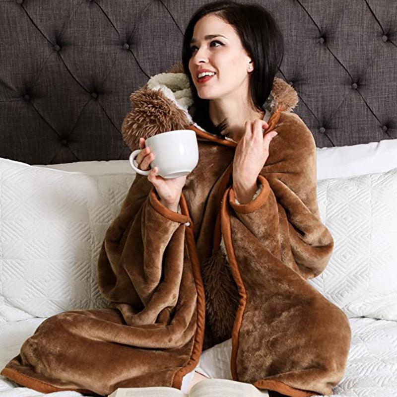 Comfy Sloth Hooded Blanket™