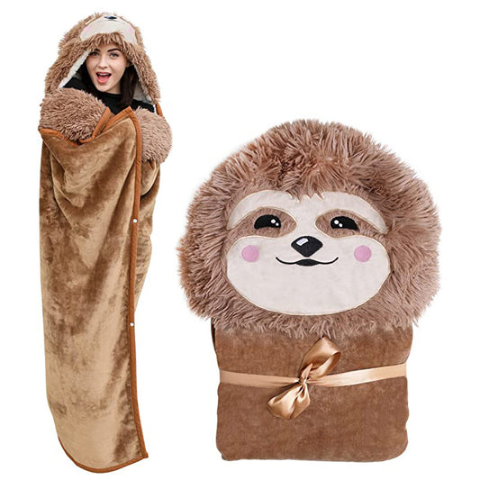 Comfy Sloth Hooded Blanket™